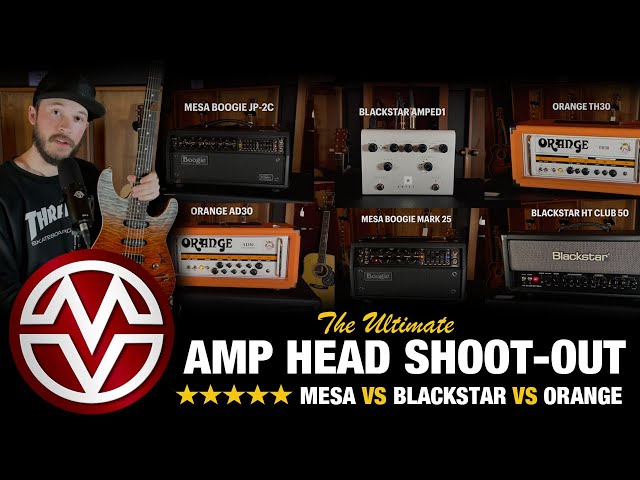 Ultimate Amp Head Shoot-Out – 6 Heads, 1 Giant Cab!