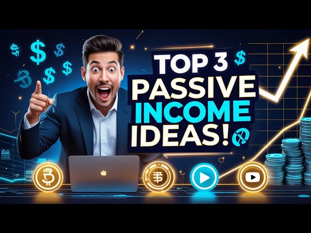 Top 3 Passive Income Ideas to Make Money in 2025 (Earn While You Sleep!)#SideHustle