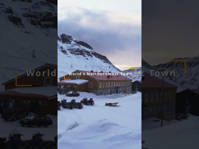 Life in Worlds Northernmost Town #travel #shorts #nomadnuggets #longyearbyen #svalbard #northpole