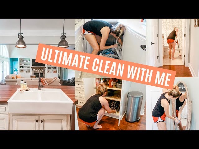 ULTIMATE CLEAN WITH ME 2019 // EXTREME CLEANING MOTIVATION!! // Amy Darley