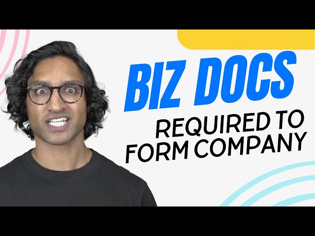 What Documents Are Required to Form a Company?