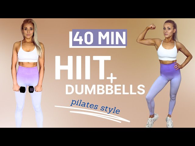 40 MIN CARDIO +LIGHT WEIGHTS - FULL BODY HIIT | Super Sweaty & Fun | No Repeat