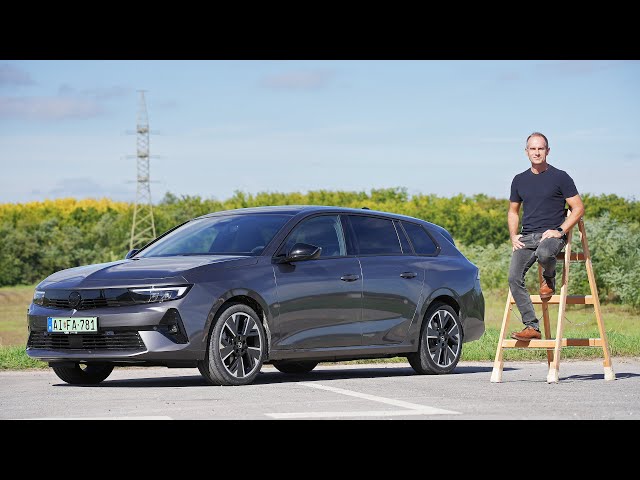 Létraszállító  – Elektromos Opel Astra kombi TESZT