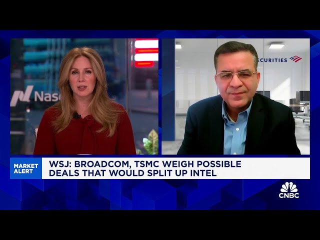 Broadcom, TSMC considering possible deals that would split up Intel: WSJ