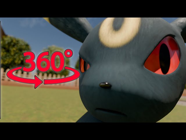 UMBREON see EVERYTHING _ 360 Animation of Eevee family Episode 9