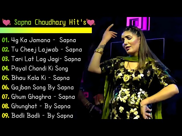 Sapna Choudhary New Haryanvi Songs | New Haryanvi Jukebox 2024 | Sapna Choudhary All Superhit Songs