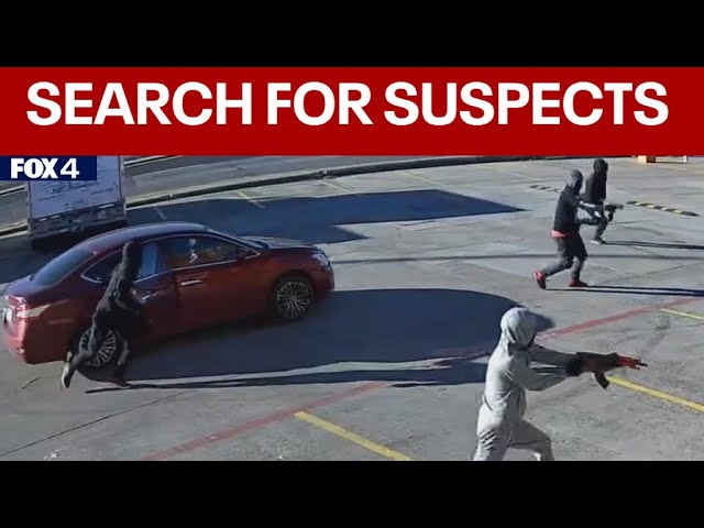 Trackdown: Help find 4 suspects who opened fire at Dallas strip center