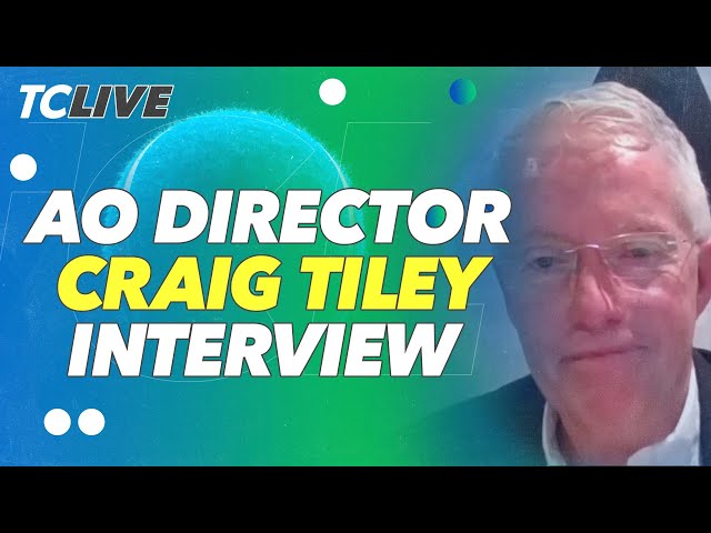 AO Tournament Director Craig Tiley Talks New Coaching Box, Coco Gauff, and More | TC Live