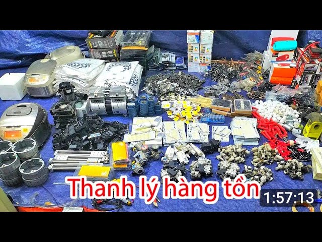 lên video xả kho lô hàng bình đựng trà 2 lạng, 4 lạng, đồ gia dụng gia đình lên hàng nhật