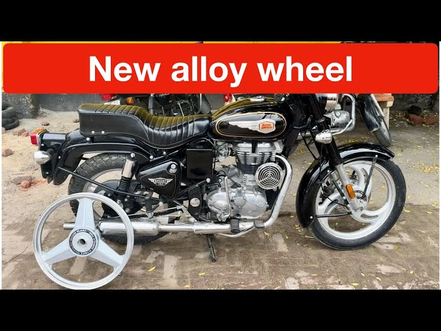 new alloy wheels for bullet, unboxing & information