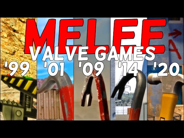 Evolution of Melee Weapons in Valve Games