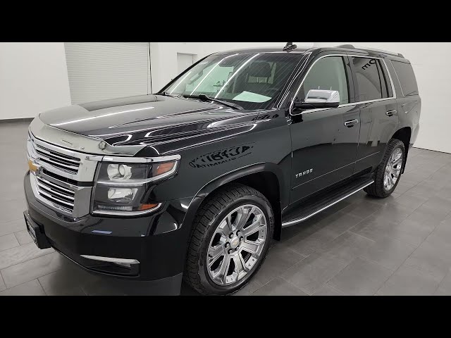 2018 CHEVROLET TAHOE PREMIER BLACK CLEARCOAT 4K WALKAROUND 13811Z SOLD!