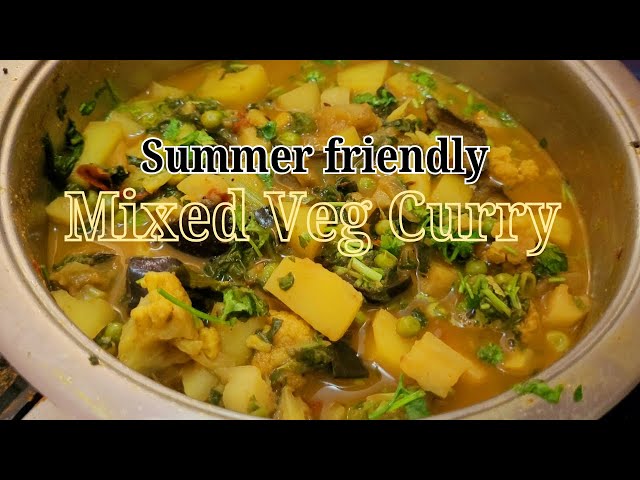 Mixed Veg curry recipe for summer season || keep you healthy and hydrated