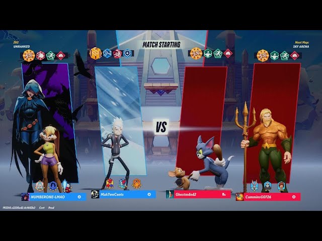 [2 VS 2] Lola Bunny x Rick VS Tom & Jerry x Aquaman - MultiVersus