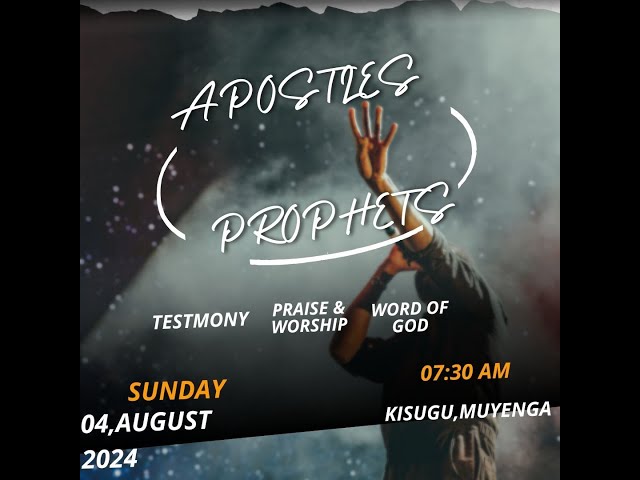 WORSHIP EVENING SERVICE LIVE IN APOSTLES AND PROPHETS KISUGU,UGANDA