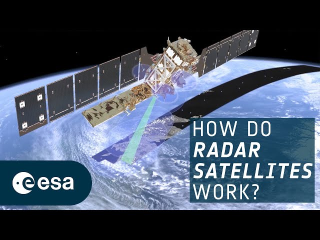 How do radar satellites work?