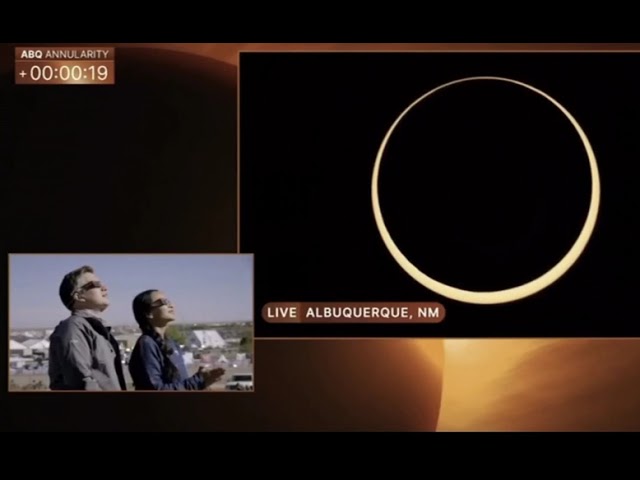 Live Solar Eclipse | Oct / 14 / 2023 Albuqerque, NM