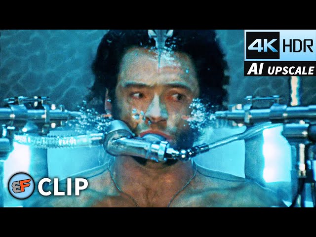 Wolverine Adamantium Bonding - Procedure Scene | X-Men Origins Wolverine (2009) 4K HDR Movie Clip