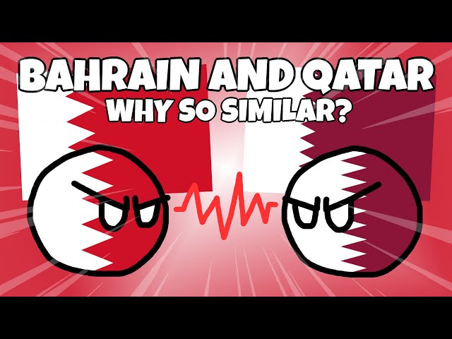 Why Do Bahrain and Qatar Have Similar Flags?