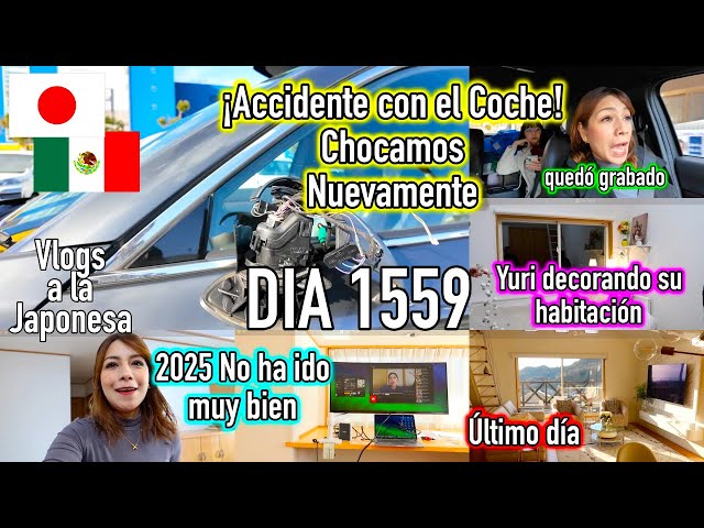 Tuvimos un ACCIDENTE CON EL COCHE 🥹 + No sé que Sucede este 2025 JAPÓN - Ruthi San ♡ 03-01-25