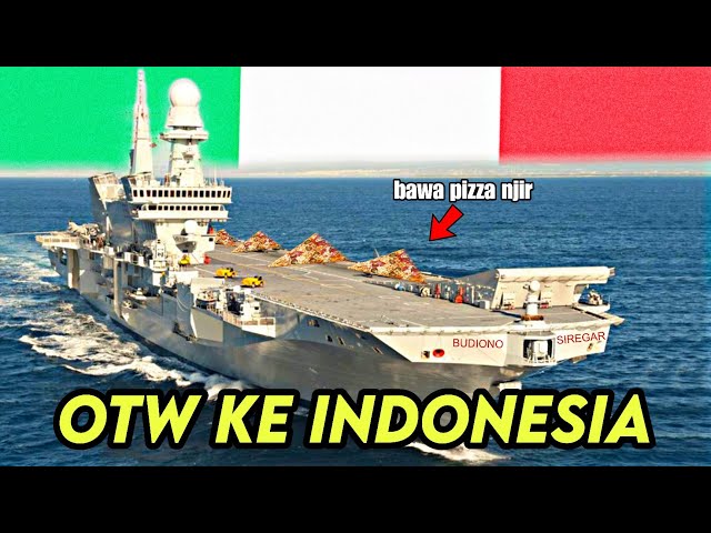 Kapal Induk Canggih Ke Indonesia, Fakta Unik ITS Cavour Italia