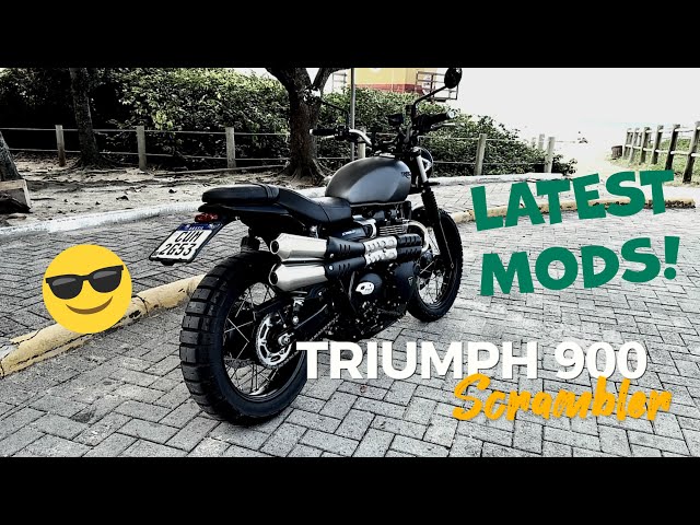 Triumph Scrambler 900 MODS!