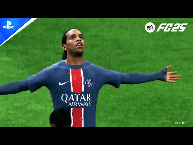 Ronaldinho's PSG Show – Stunning Goals, Assists & Skills! EA FC 25