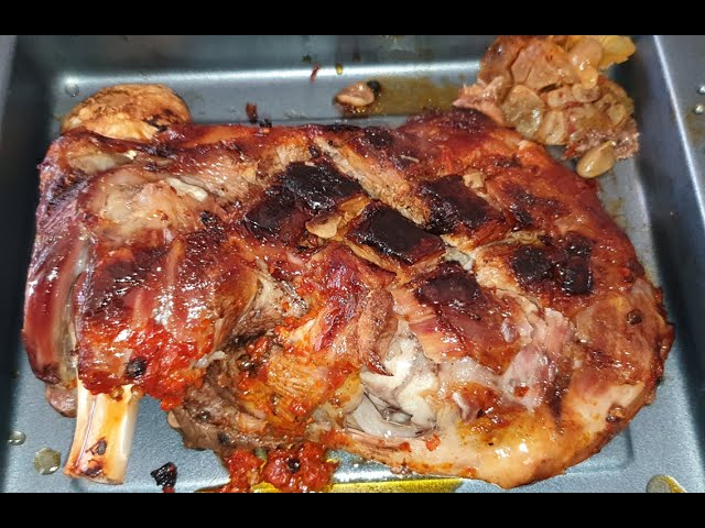 OVEN LAMB SHOULDER RECIPE (tender and soft as desired)