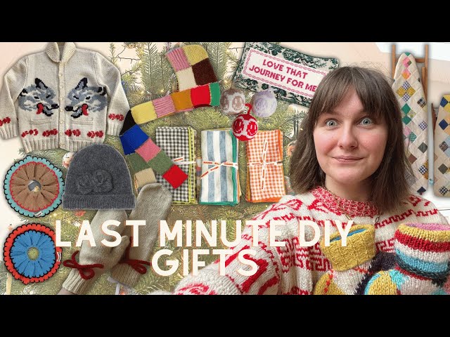 handmade xmas gifts that people actually want | knitting, crochet, sewing & crafting inspiration