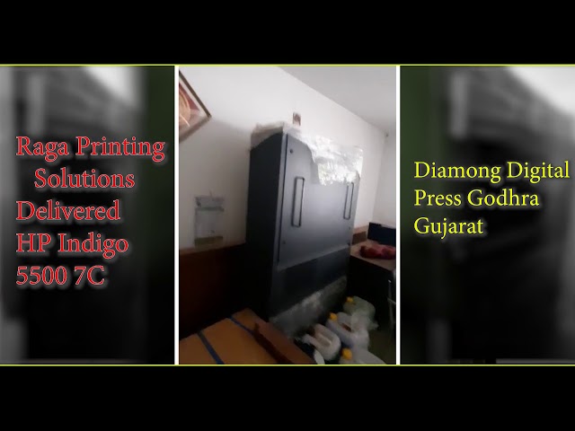 HP INDIGO 5600 Delivered Diamond Digital press Godhra