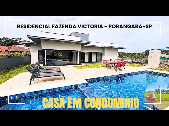 Casa no Residencial Fazenda Victoria - Porangaba/SP - 630 mil - 11 9 8595 2822