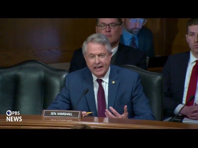 WATCH: Sen. Marshall questions McMahon in confirmation hearing