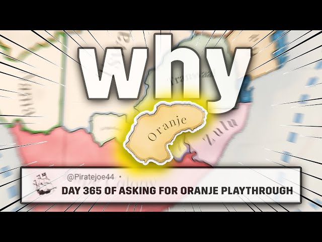 He asked EVERY DAY for a YEAR for me to play the WORST NATION in Victoria 3