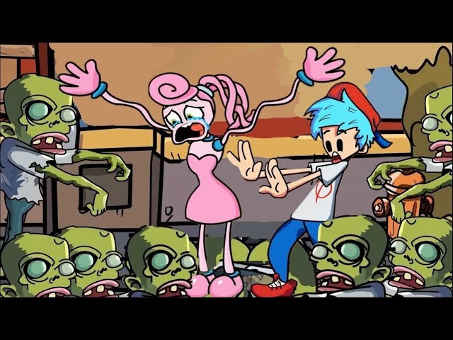 Poppy Playtime Animation: Save Mommy 🧟 Zombie Showdown Begins!