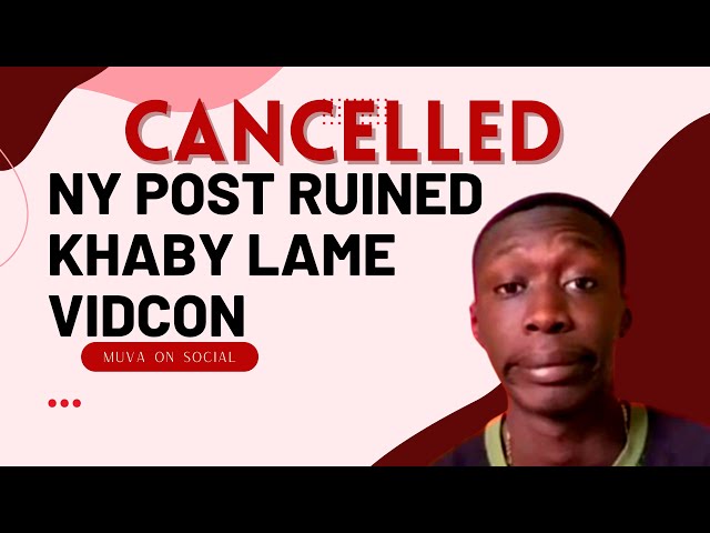 Khaby Lame Cancelled at VIDCON due to NY POST Charlie D'Amelio Scandal