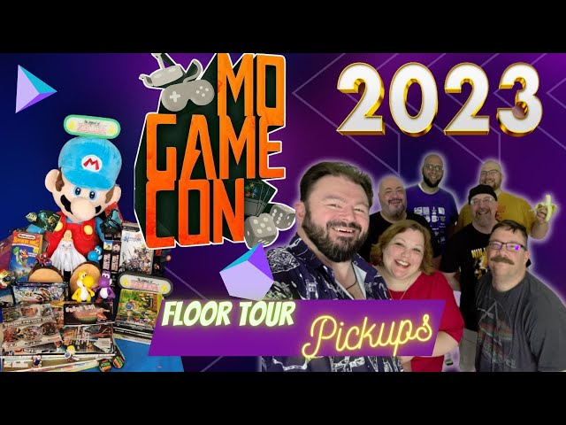 Mo Game Con 2023 -- Floor Tour & Pickups