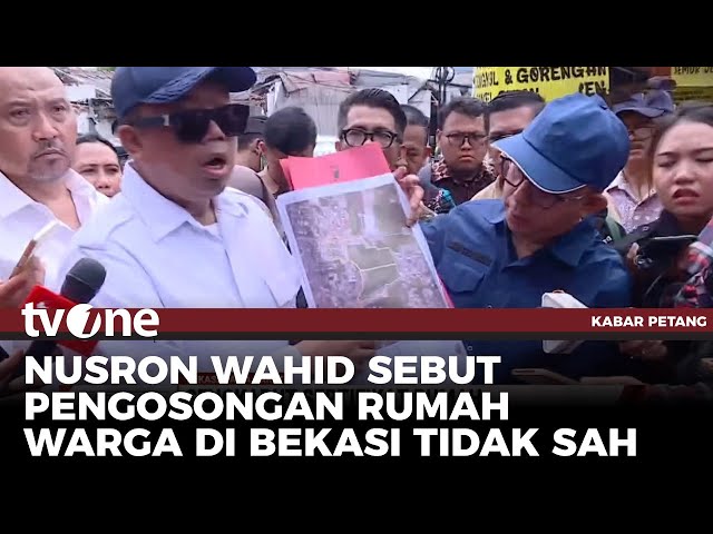 Menteri ATR/BPN Datangi Warga Korban Lahan Sengketa Cluster Setia Mekar Bekasi | Kabar Petang tvOne