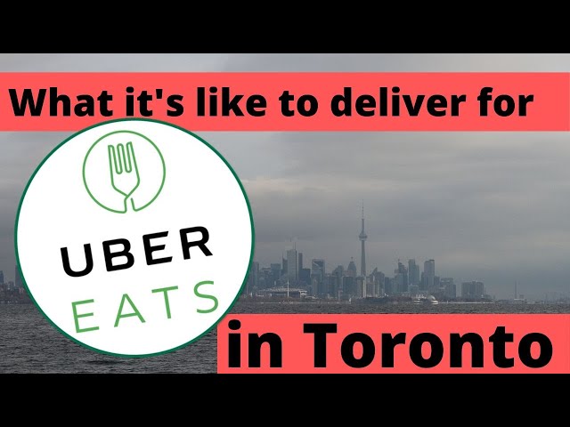 Driving for UberEats in Toronto