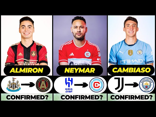 🚨 ALL LATEST CONFIRMED TRANSFER AND RUMOURS WINTER 2025, 🔥 Neymar, Almiron, Cambiaso✅️