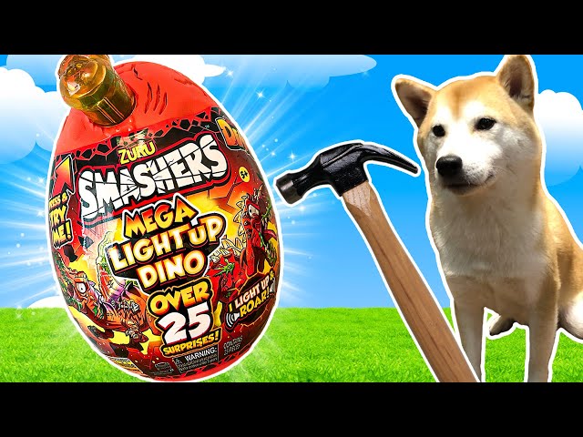 Opening a MEGA SMASHERS Dino Egg