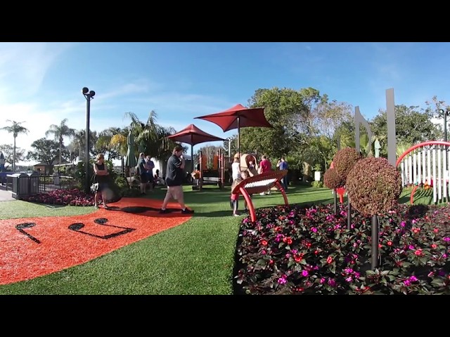 360° View - Epcot® International Flower and Garden Festival 2017 - Landscape Structures