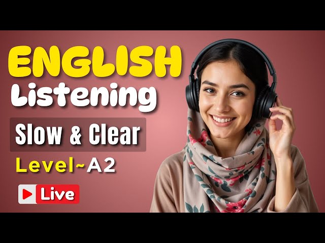 A2 English Listening Practice : Everyday Conversations for Beginners (Improve Your Skills!)