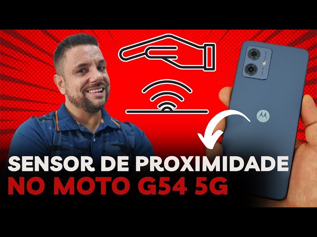 Como RESOLVER Erros Do SENSOR DE PROXIMIDADE Do Celular Motorola MOTO G54 5G