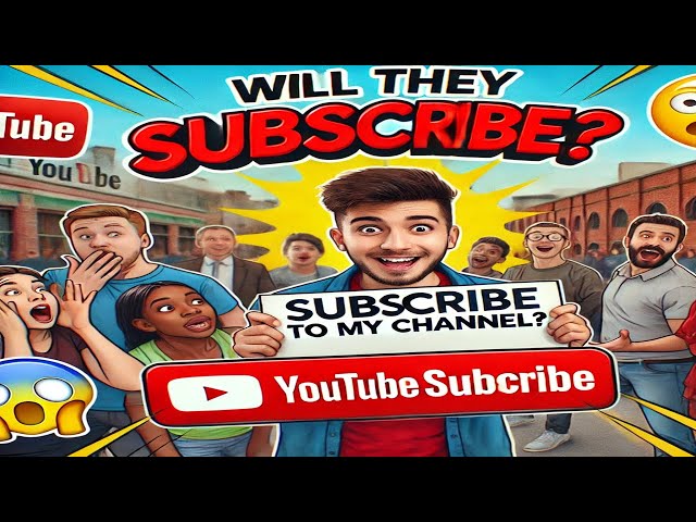 Asking Strangers To Subscribe My Channel || Week1 Of Gaining 1Lakh Subscribers