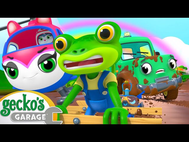 Helicopter Emergency Rescue | Gecko's Garage | Trucks For Children | Cartoons For Kids