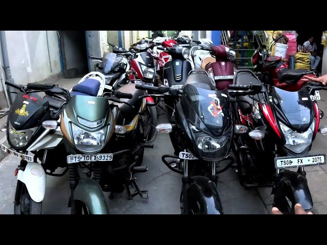 Second hand bikes in Hyderabad | manjeet auto | 10 వేలకే #ns #220f #rc #cbr  @raviprakashlifestyle