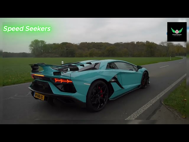 Lamborghini Aventador SVJ V12 F1 ROAR Gintani Exhaust Madness! 🔥