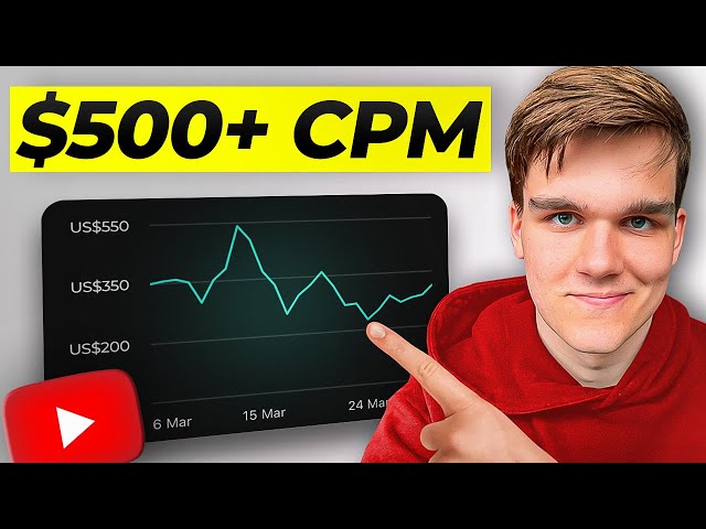 How to Find High CPM YouTube Niches ($100+ CPM)