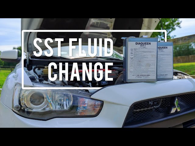 EVO X SST FLUID CHANGE // Why is this stuff so expensive?!