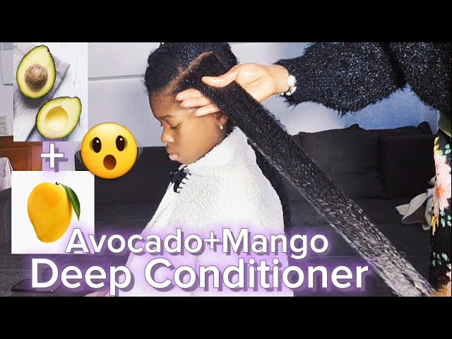 😲Mango+Avocado+ deep conditioner prepoo+ Full Wash day Routine.... the results are shocking